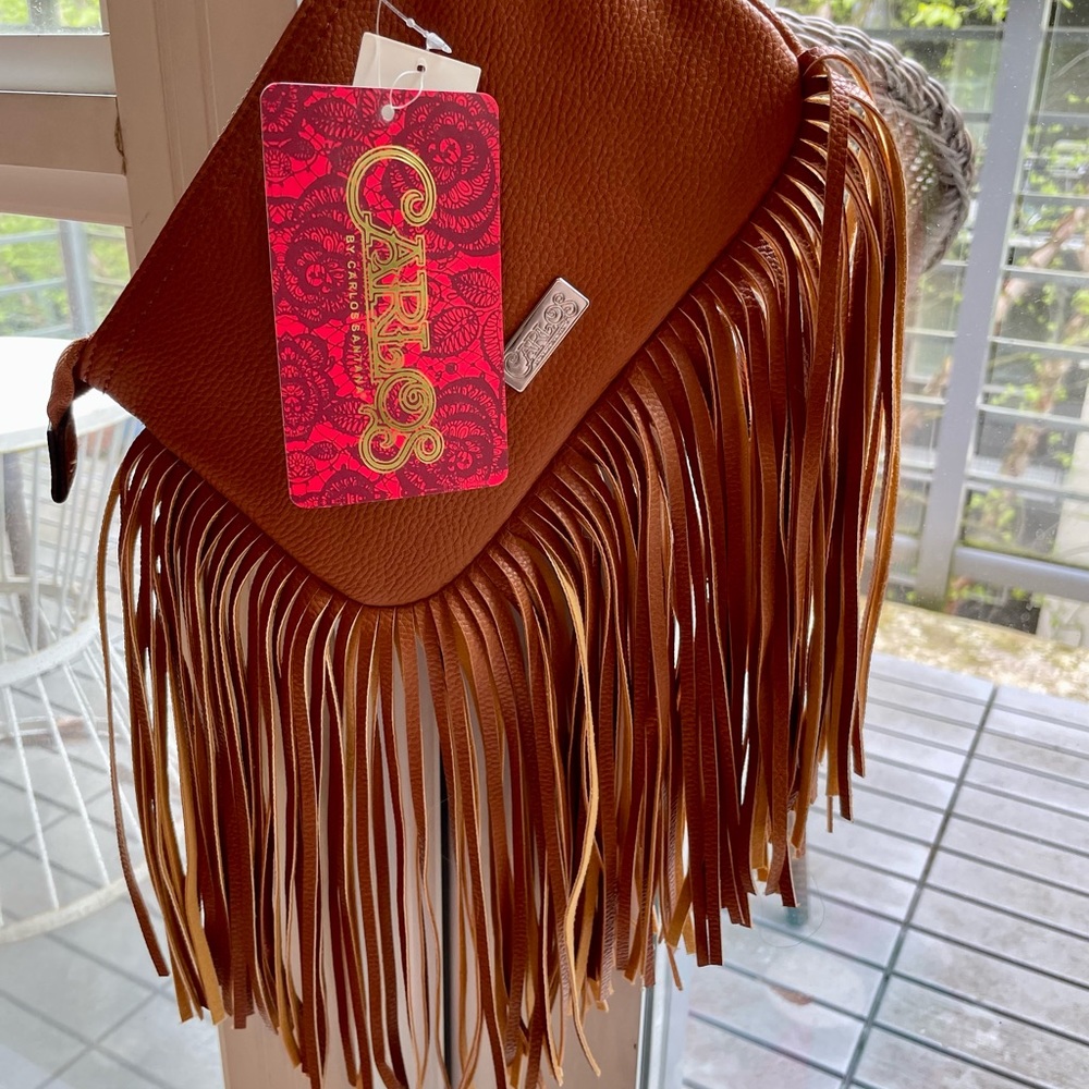 Beautiful Cognac colored wristlet! NWT